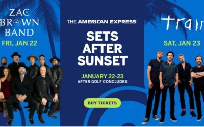 COUNTRY AND ROCK SUPERSTARS ZAC BROWN BAND AND TRAIN TO HEADLINE THE 2027 AMERICAN EXPRESS® CONCERT SERIES JAN. 22-23 AT PGA WEST®